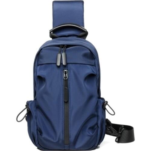 New Multifunction Crossbody Bag For Men Anti-theft Shoulder Messenger Bags Male Waterproof nylon Casual Short Trip Chest Bag