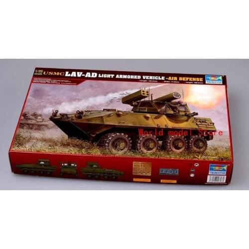 Trumpeter 1/35 00393 USMC LAV-AD Air Defense variant model kit