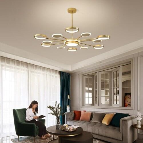 New modern molecular living room chandelier Dining room lamps Commercial premises Lighting fixtures