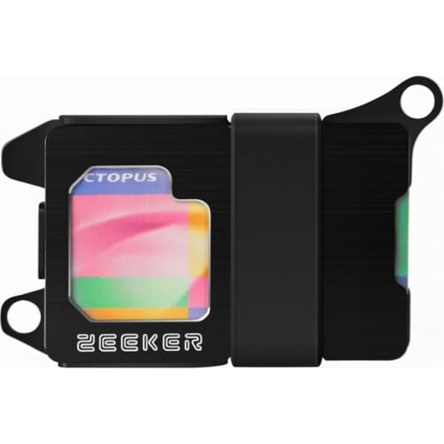 New Arrivals Compact Metal Card Wallet Bank Credit Card Holder Multifunctional Minimalist EDC Wallet with Money Clip