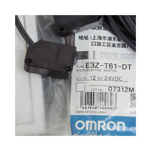 NEW Omron E3Z-T61-DT 12-24VDC 2M #exp