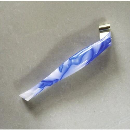 New Quality Blue English Calligraphy Copperplate Oblique Dip Pen Holder Handmade Vintage Dip Pen