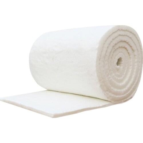 High Temperature Boiler Insulation Aluminum Silicate Needle Ceramic Fiber Insulation Cotton Refractory Fireproof Cotton Blanket