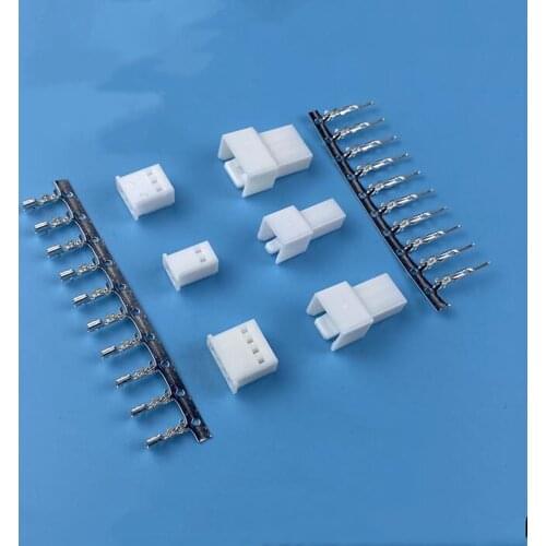 50 set 5102 5240 2.5mm Wire to Wire Connector Male/Female Housing + Male/Female Terminal Set 2P 3 4 5PIN