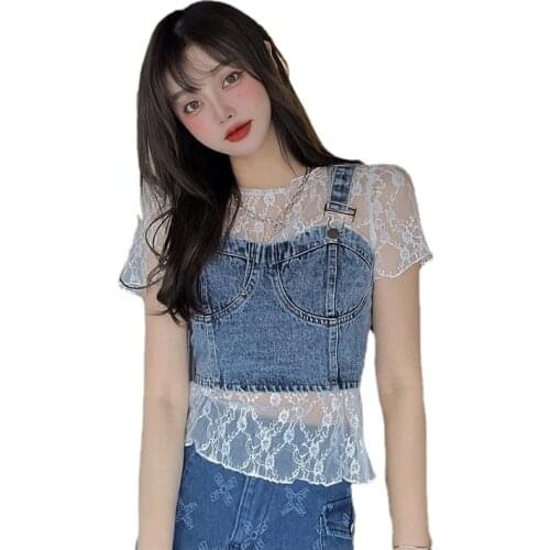 Женские джинсовые рубашки KWD China At AliExpress