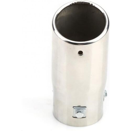 65mm Car Modified Stainless Steel Rear Exhaust Pipe Tail Muffler Tip Accessory