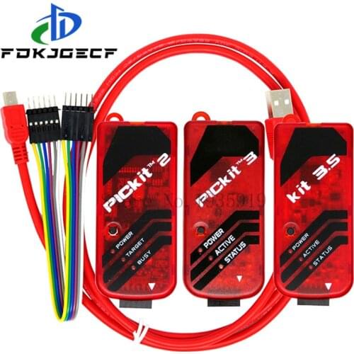 PIC Kit2 Kit3 Kit3.5 PICKit 2 3 3.5 PICKit2 PICKit3 PICKit3.5 programer PIC Kit3 PIC Simulator