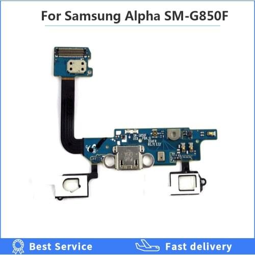 For Samsung Galaxy Alpha G850 G850F SM-G850F Dock Connector Micro USB Charging Port Flex Cable Module Board Replacement Parts