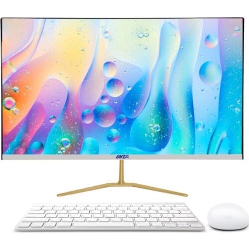 With 19.5/23.6 inch lcd full HD display wifi module built in and CPU i7/i5 RAM 4/8G SSD 60/120G All in one desktop computer pc