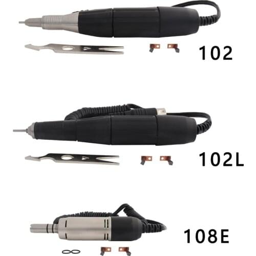 Dental Lab Micromotor Micro Motor 35000 35K RPM 204/90 Polishing Machine 102/102L Handpiece 108E