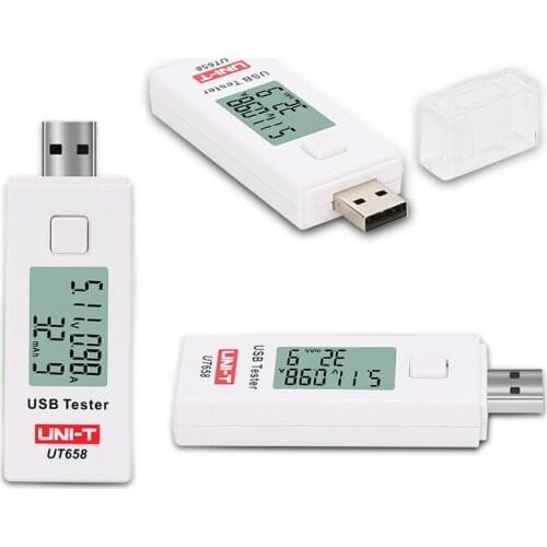 UANME USB Tester Voltmeter Ammeter Digital LCD Voltage Monitor Current Meter Capacity Tester 9V 3A With Backlight