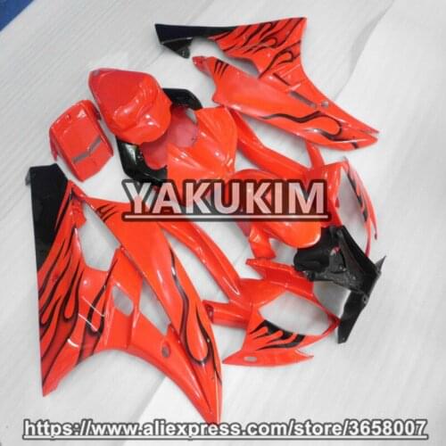 YAKUKIM ABS Injection Fairing Kits For YAMAHA YZF R6 06-07 Year 2006 2007 YZFR6 06 07 Motobike Fairings New YZF R6