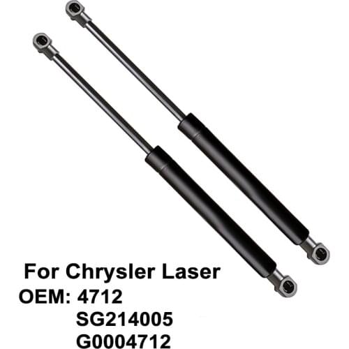 Tailgate Gas Spring Strut Lift Cylinder Support 4712 SG214005 G0004712 for Chrysler Laser 1984 to 1986（pack of 2