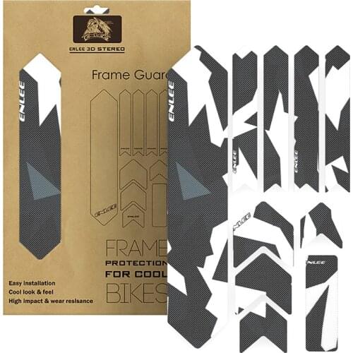 Road Bike Front Fork Stickers Mountain Road Frame Protective Film Decorative Stickers Bicycle 3D Film Bicycle Car Stickers