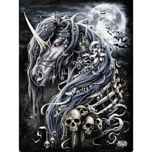 Unicorn DIY diamond Painting By Numbers Kits diamond mosaic full square round drills diamond embroidery cross stitch decor