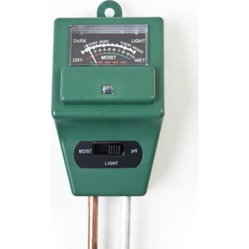 Digital PH Meter 3 in 1 plants Flowers Soil Water Light Tester Sensor Monitor for Aquarium Indoor Garden Plant Moisture PH meter