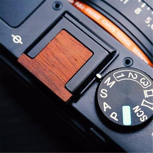 Wooden Wood Hot Shoe Cover For Sony RX1RM2 RX1RII RX1 RX1R