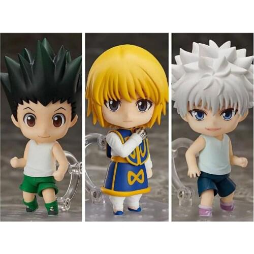Hunter x Hunter Anime Figure Gon Freecss Killua Zoldyck Manga Statue PVC Action Figure Collectible Model Toys 1183# 1184# 1185