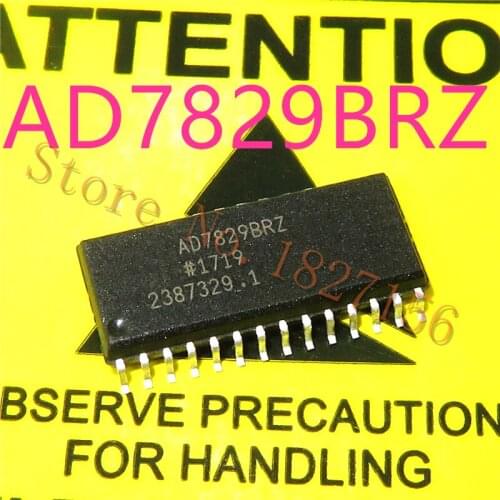 New&original AD7829BRZ 3 V/5 V.2 MSPS.8.1/4/8ADC 3 V/5 V, 2 MSPS, 8-Bit, 1-/4-/8-Channel Sampling ADCs