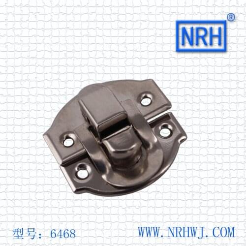 NRH6468 metal luggage lock Small gift box buckle Wooden hasp Lock The box buckle