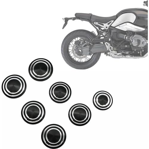 Motorcycle Frame Hole Cap For BMW R NINE T NINET RNINE T R9T R 9T Pure Scrambler 2014-2019 Holes Cover Plug Kit Set Aluminum CNC