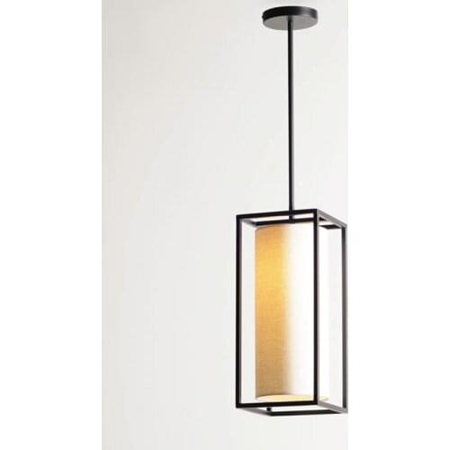 Style Pendant Lamp Cafe Chandelier Bedroom Bedside Lamp New Modern Chinese Contracted Nordic American Personality Restaurant E27