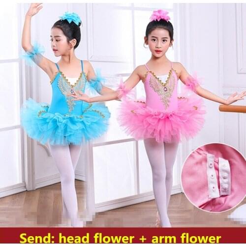 Professional White Swan Lake Ballet Tutu Costume Girls Children Ballerina Dress Kids Ballet Dress Dancewear Dance Dress For Girl