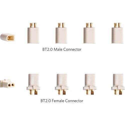 BETAFPV BT2.0 Male Female Plug for FPV Racing Tinywhoop MicroWhoop Mobula6 UZ65 Meteor65 1S Battery PH2.0 Upgraded DIY Parts