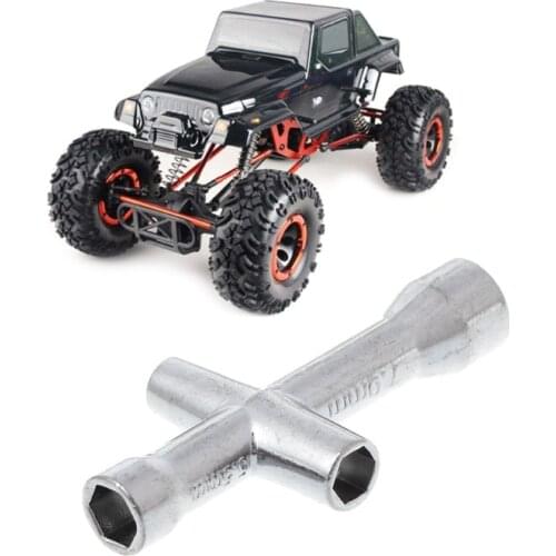 RC HSP 80132 Cross Wrench Sleeve 4/5/5.5/7mm Spanner M4 For Model Car Wheel Tool