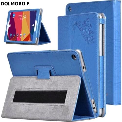 DOLMOBILE Print Flower Luxury PU Leather Case Cover for Cube iplay8 U78 iplay 8 7.85" Tablet