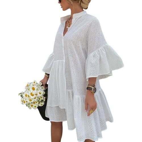 Shuaenls Flared Summer Dresses