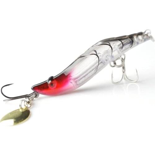 TOMA 1PCS Shrimp Fishing Lures hard baits 12g/ 16g pencil Plastic Artificial Hard lure Fishing Lifelike Swimbait