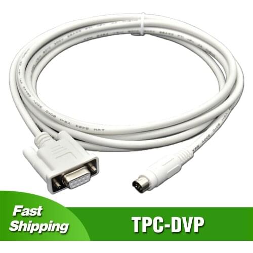 TPC-DVP for MCGS TPC Touch Panel Connect Delta DVP Series PLC Programming Cable