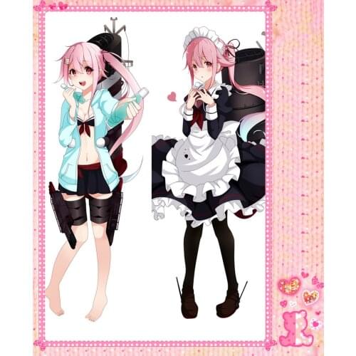 Anime Cartoon Collection Double Bolster Hugging Pillow Case Cover No.64097