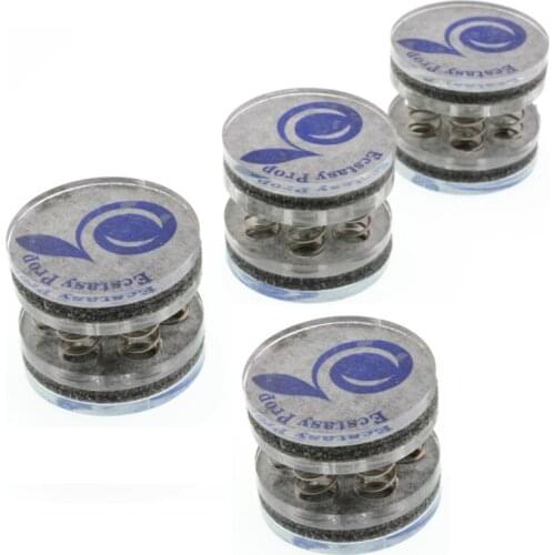 Audio Accessories - 4 Pcs HIFI Audio Isolation Stand Speaker Spike Amplifier Shock Spikes Spring Damping Feet Pad