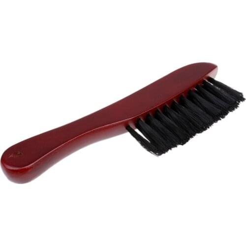 Wood Handle Horse Hair Rail Brush Snooker/Pool Table Cleaner Tool