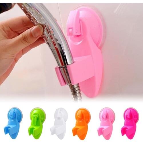 Bathroom Shower Sprinkler Holder Adjustable Strong Sucker Shower Head Bracket Stand for Shower Mounting Nozzles