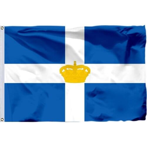 Greece 1935 Flag 90x150cm 3x5ft 100D Polyester Double Stitched High Quality Free Shipping 60x90cm 21x14cm Banner