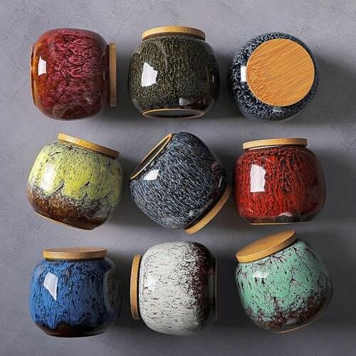 Pet urn kiln changes ceramic 8*7cm small pot animal cremation ashes store anticorrosive moisture-proof souvenirs