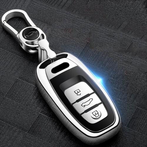 Soft TPU Car Key Cover Case Shell For Audi A1 A3 A4 A5 A6 A7 A8 Quattro Q3 Q5 Q7 2009 2010 2011 2012 2013 2014 2015 Accessories