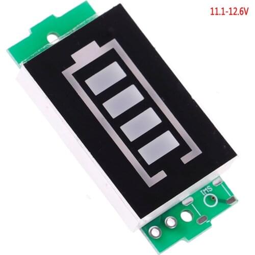 New 18650 Li-po Li-ion Module Lithium Battery Packs Battery Capacity Indicator Meter Power Level Tester Display Board Panel