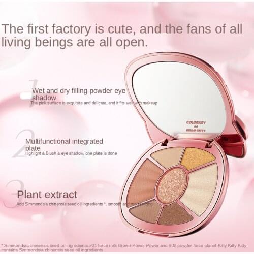 7 colors eyeshadow palette matte shimmer nude waterproof makeup water long lasting eye shadow beauty eye cosmetics