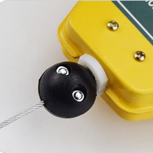 Durable Retractable Spring Balancer Steel Wire Rope Measuring Tool Hook Holder 203C