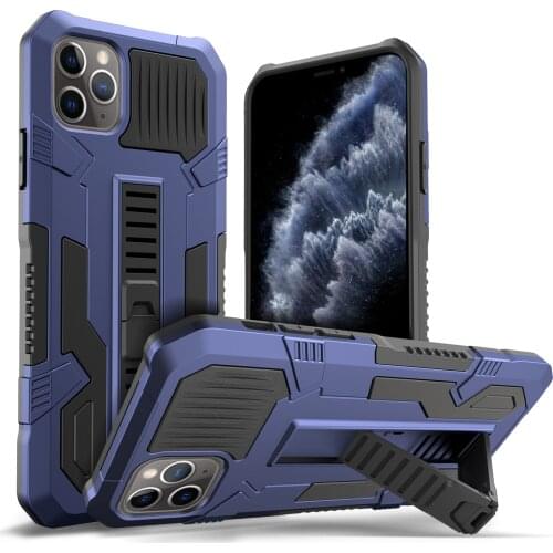 Shockproof with Kickstand Case for Apple iPhone 12 11 Pro Max Xs XR 7 8 Plus SE 2020 Hybrid Dual Layer Phone Cases Cover
