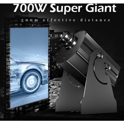 500w 700w super giant higher powerful advertisment logo projector for commercial promot and brand diplay from long distance