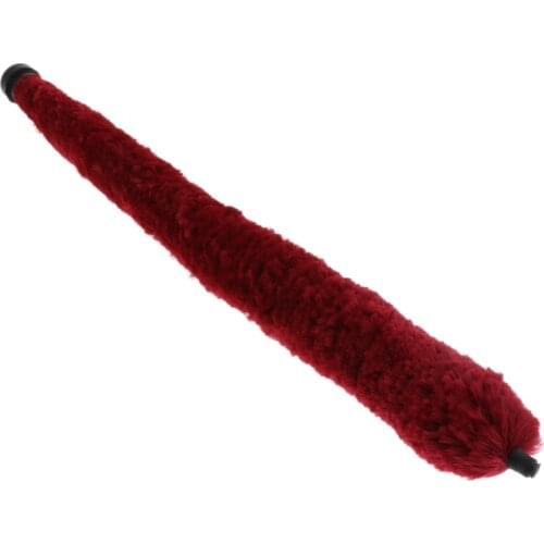 Tooyful Practical Sax Cleaning Rod Cleaning Brush Red for Alto Saxophone Cleaning Tool