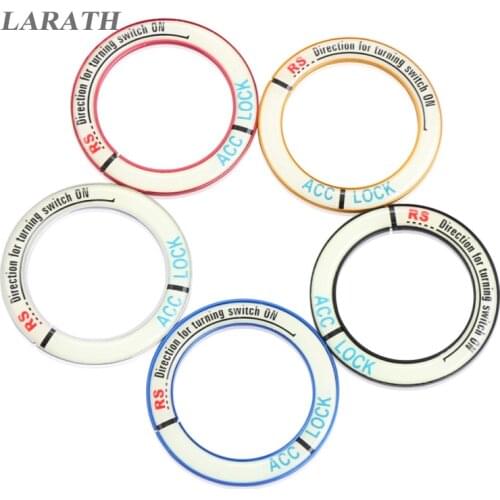 Universal Luminous Ignition Key/Auto Switch Glow In Dark Sticker On Cover Ring