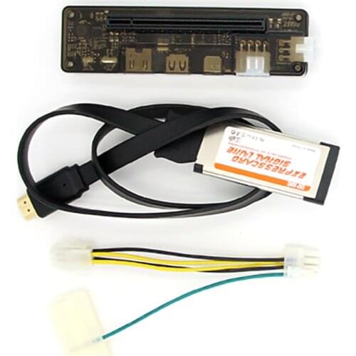 PCIE EXP GDC External Laptop Video Card Dock Graphics Card Laptop Dock Station for Beast Mini PCI-E/ M.2/ 34mm Expresscard