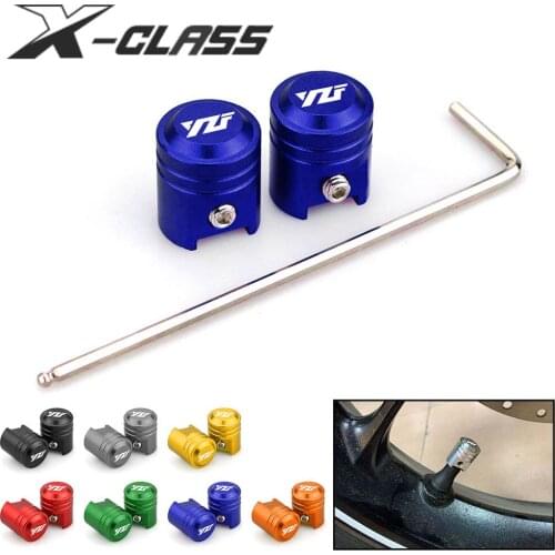 YZF Motorcycle Tire Valve Tyre Valve Air Port Stem Cap Cover Plug for Yamaha YZF R3 R25 R6 R1 2013 2014 2015 2016 2017 2018 2019