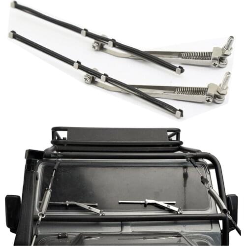 1/10 RC Car Metal Windscreen Windsheld Wiper Decorative Replacement for 90046 SCX10III RC Crawler Truck Upgrade DIY Accessories